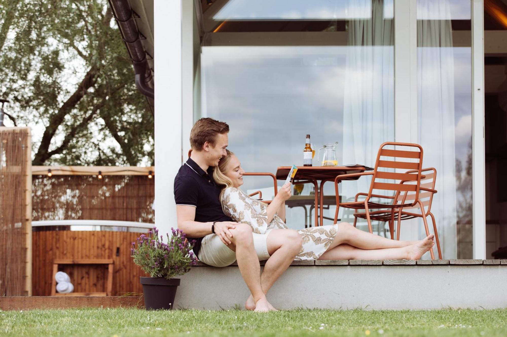 Tiny House - Optioneel Met Hottub Leilighet Dokkum Rom bilde