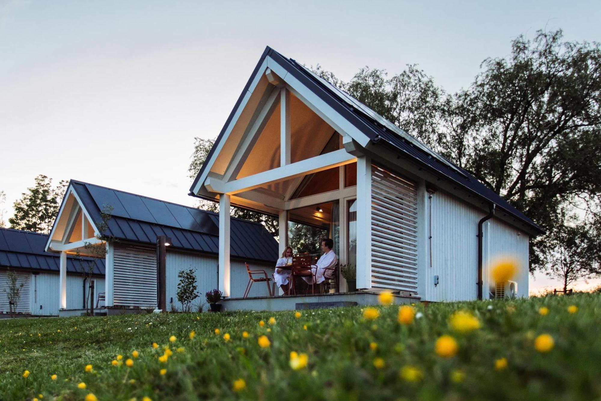 Tiny House - Optioneel Met Hottub Leilighet Dokkum Rom bilde